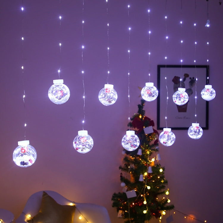 LED Copper Wire Curtain Light Wishing Ball Christmas Decoration String Lights