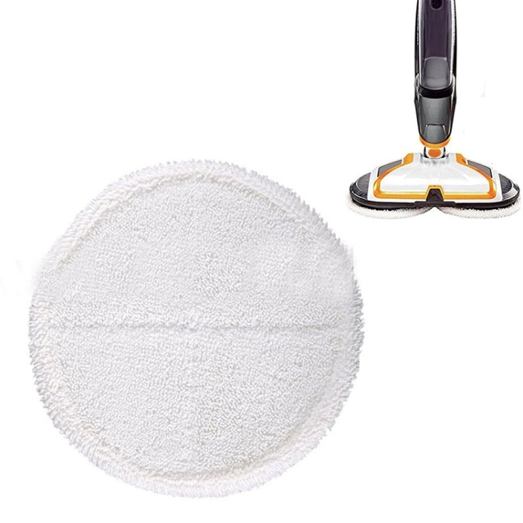 2 PCS Steam Mop Cleaning Replacement Cloth for Bissell 2124/2039A Series, White, Gray, Orange
