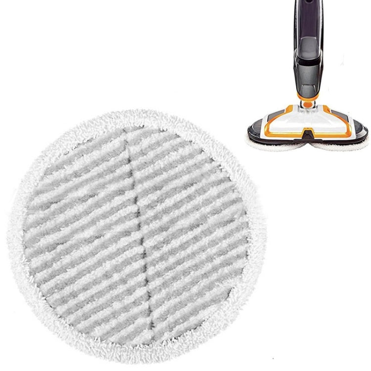 2 PCS Steam Mop Cleaning Replacement Cloth for Bissell 2124/2039A Series, White, Gray, Orange