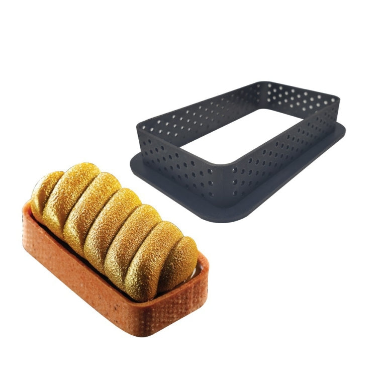 5 PCS Mousse Cake Rings — Round, Love, Square, Rectangle & Oval