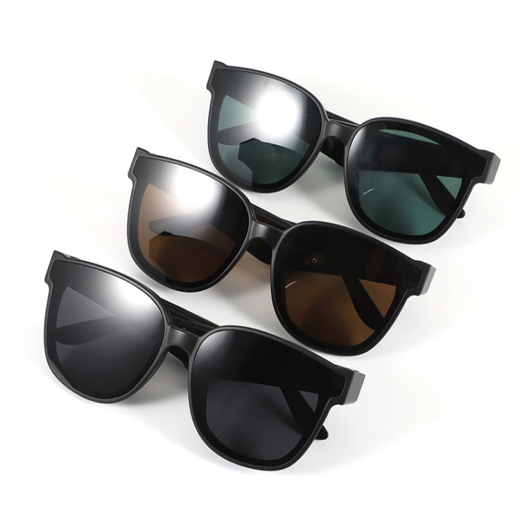 A13 Smart-Audio-Sonnenbrille Bluetooth-Kopfhörer, Dunkelgrau, Braun, Dunkelgrün