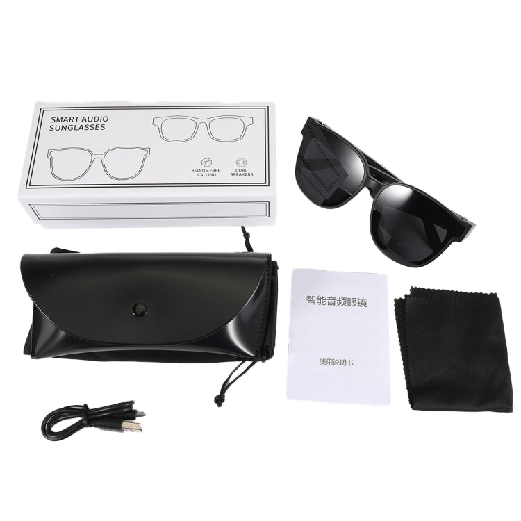 A13 Smart-Audio-Sonnenbrille Bluetooth-Kopfhörer, Dunkelgrau, Braun, Dunkelgrün