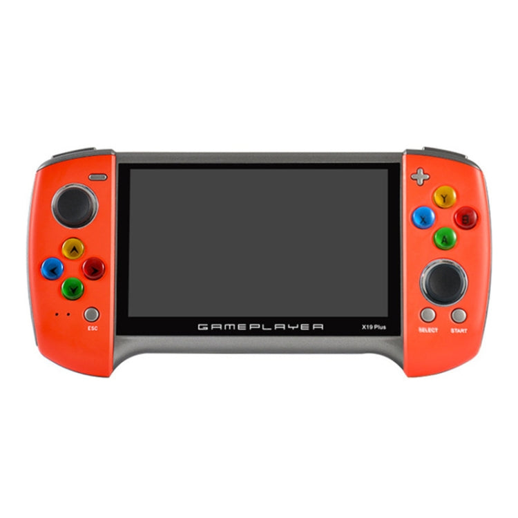 X19 Plus 5.1 inch Screen Handheld Game Console 8G Memory Support TF Card Expansion & AV Output, X19 Plus / Red+Yellow, X19 Plus / Red, X19 Plus / Red+Blue
