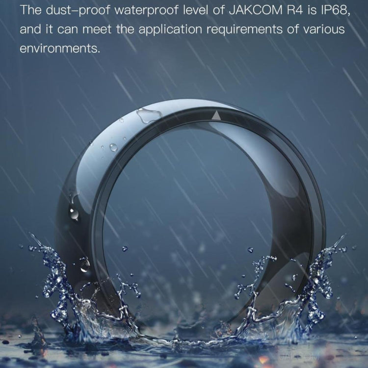 JAKCOM R4 Smart Ring Multifunktionaler „Herr der Ringe“, Größe: 57,1 mm für Apple & Android (Größe 8)