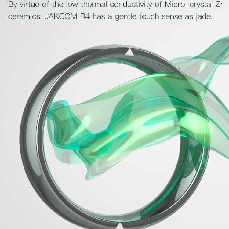JAKCOM R4 Smart Ring Multifunktionaler „Herr der Ringe“, Größe: 57,1 mm für Apple & Android (Größe 8)