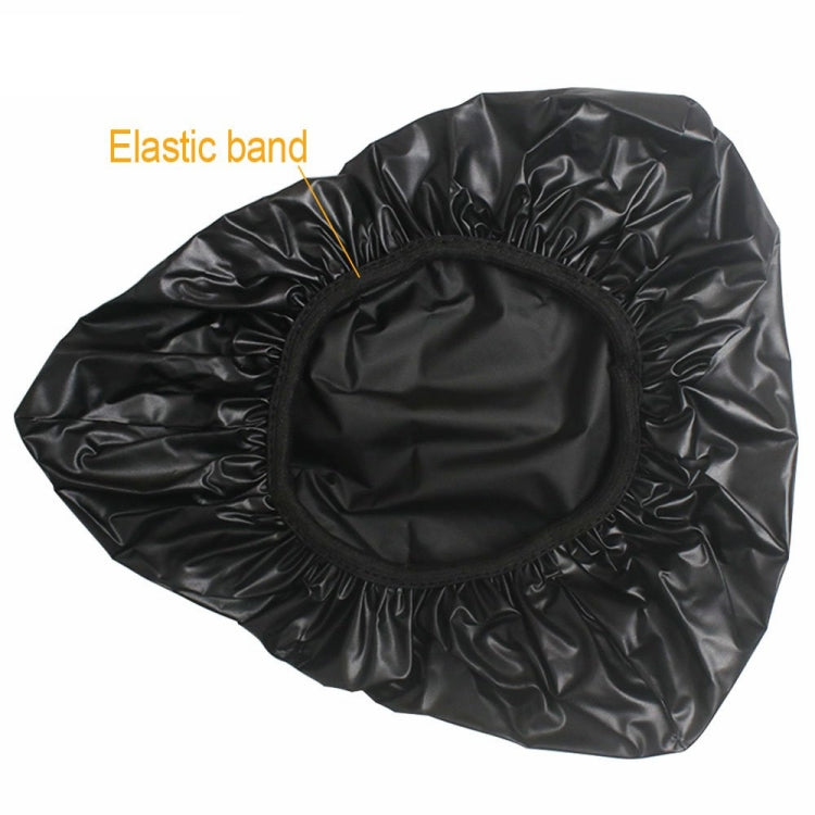Bicycle Saddle Waterproof Cover Bicycle Seat PVC Waterproof Seat Cover Hot Pressed Rain Cover, 10pcs Small, 10pcs Large