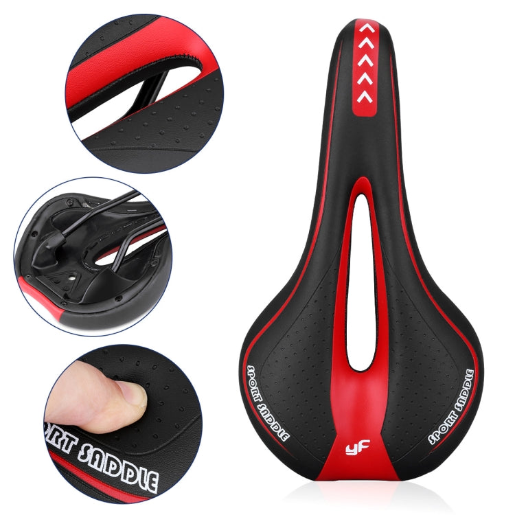YAFEE YF-1018 Mountain Bike Saddle Bicycle Riding Saddle Bicycle Saddle, YF-1018