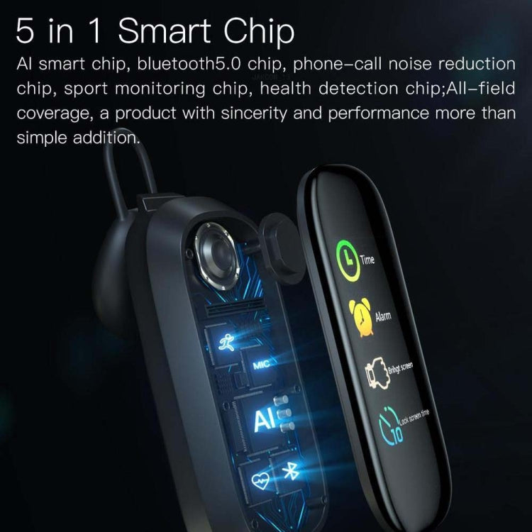 JAKCOM B6 Smartphone-Armband, unterstützt Blutdrucküberwachung / Blutsauerstoffüberwachung / Herzfrequenzüberwachung / Schlafüberwachung / NFC-Cloud-Dienst (Gold)