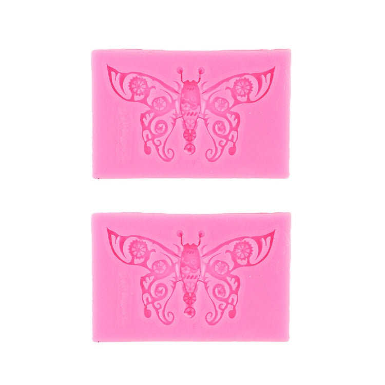 2 PCS Fondant Cake Silicone Mold Hollow Embossed Border Frame Retro Photo Frame Mould