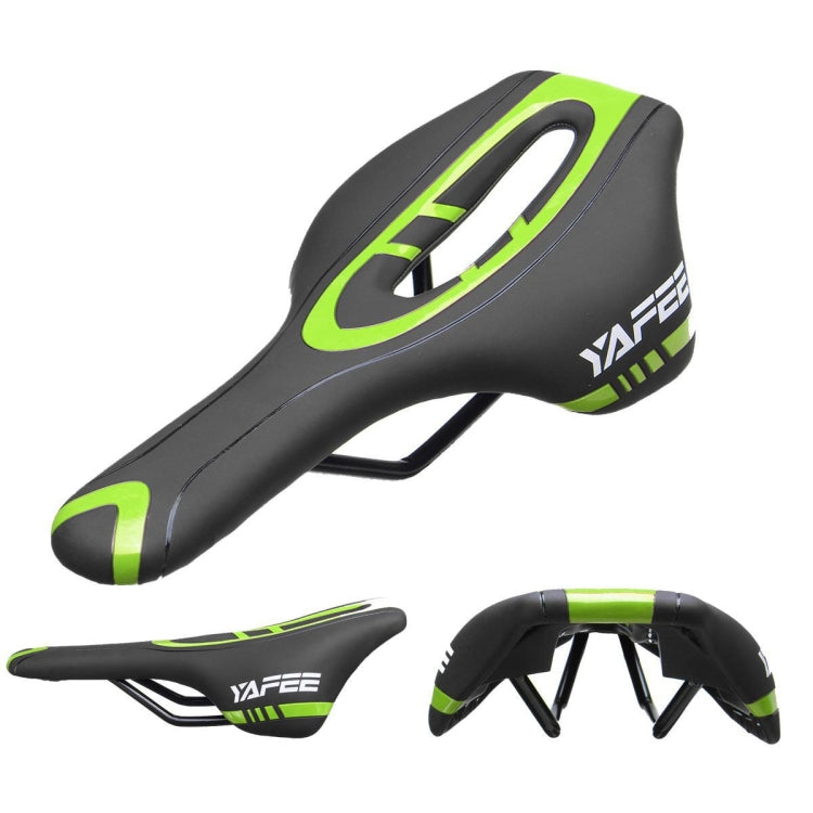 Mountain Bike Saddle – Comfortable Hollow Bicycle Seat, Ergonomic MTB Bike Seat Cushion, Shock Absorbing Breathable Bicycle Saddle for Road, MTB & City Bikes
