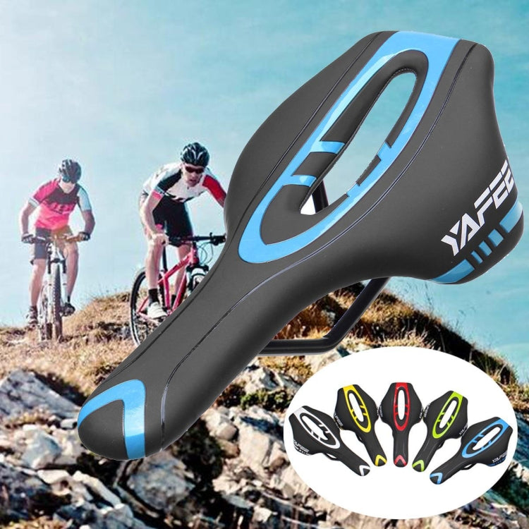 Mountain Bike Saddle – Comfortable Hollow Bicycle Seat, Ergonomic MTB Bike Seat Cushion, Shock Absorbing Breathable Bicycle Saddle for Road, MTB & City Bikes