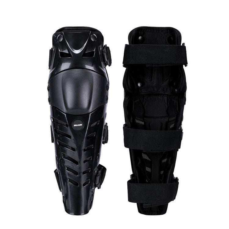 Motorcycle Outdoor Riding Anti-Fall Protective Gear Knee Pads, Black, Black Red