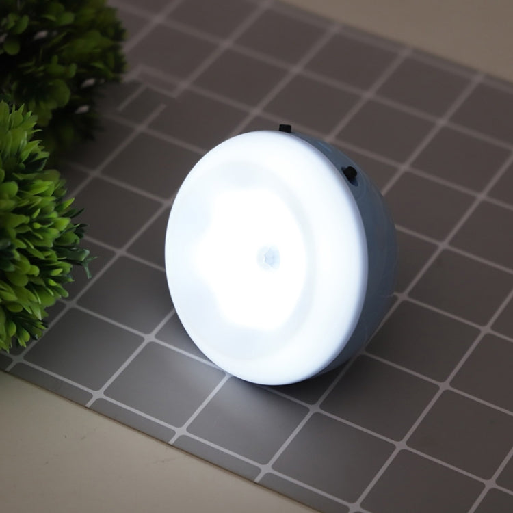 XYD-1001 Intelligent Human Body Induction + Light Sensor LED Night Light Desk Lamp Corridor Wall Lamp, Blue+White Light, Blue+Yellow Light, White+White Light, White+Yellow Light, Pink+White Light, Pink+Yellow Light