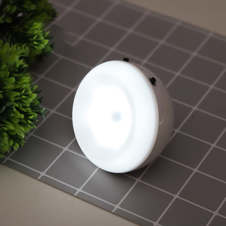 XYD-1001 Intelligent Human Body Induction + Light Sensor LED Night Light Desk Lamp Corridor Wall Lamp, Blue+White Light, Blue+Yellow Light, White+White Light, White+Yellow Light, Pink+White Light, Pink+Yellow Light