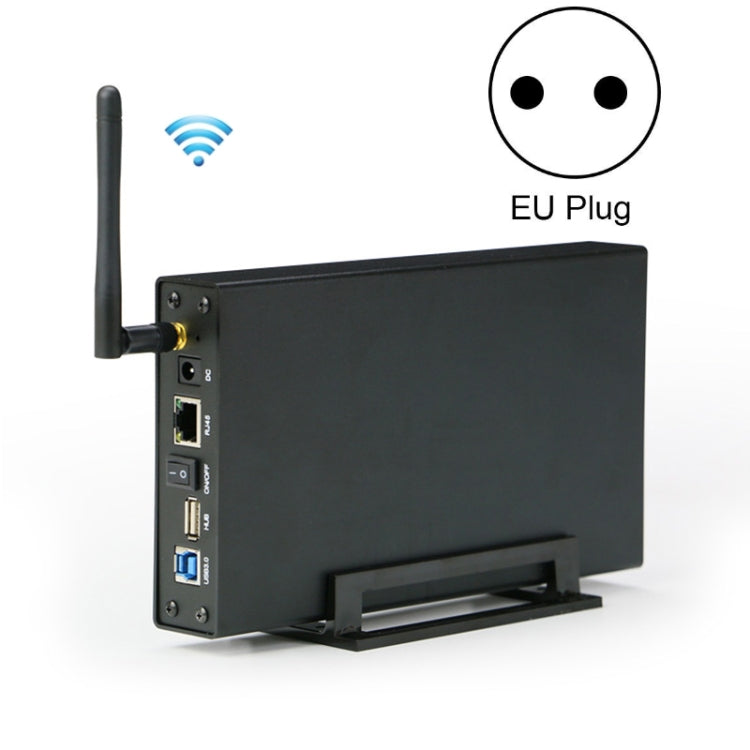 Blueendless 3,5 Zoll Mobile Festplattenbox WLAN Wireless NAS Private Cloud Storage, EU-Stecker, US-Stecker, AU-Stecker, UK-Stecker