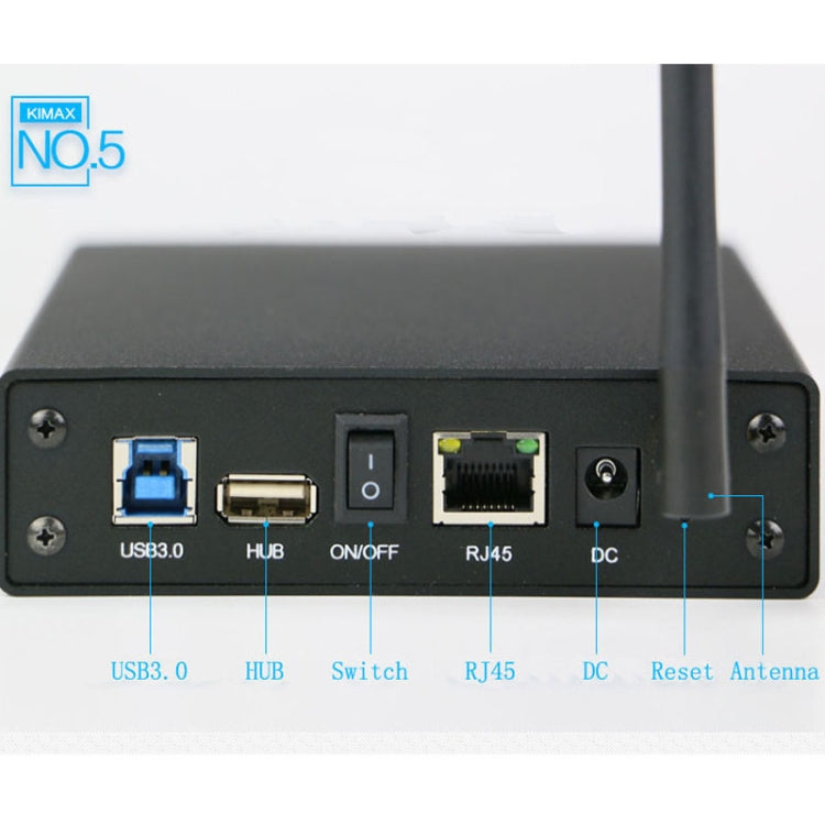 Blueendless 3,5 Zoll Mobile Festplattenbox WLAN Wireless NAS Private Cloud Storage, EU-Stecker, US-Stecker, AU-Stecker, UK-Stecker