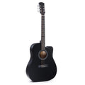 Folk Acoustic Guitar Beginner Training And Teaching Stringed Instruments, 41 Inch (Black), 41 Inch (Sunset Yellow)