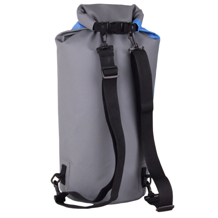 LUCKSTONE 60L Outdoor Rafting And River Tracing Waterproof Backpack Shoulder Bag Inflatable Swimming Bag Tote Bucket Bag, 60L