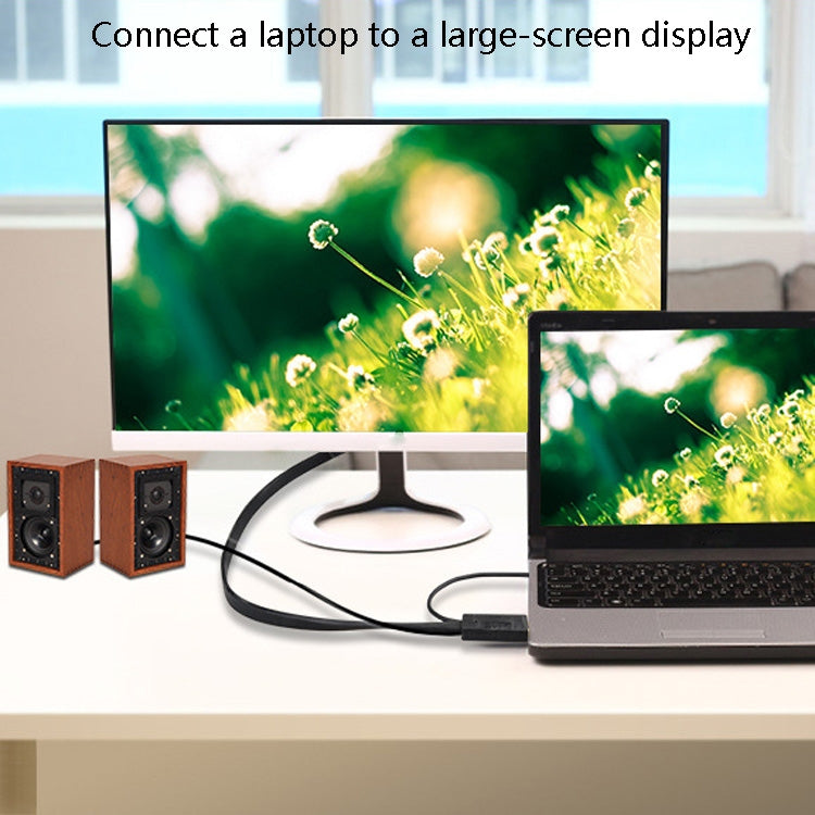 2m JH HV10 1080P HDMI-auf-VGA-Kabel Projektor TV-Box Computer Notebook Industrie-Display-Adapterkabel