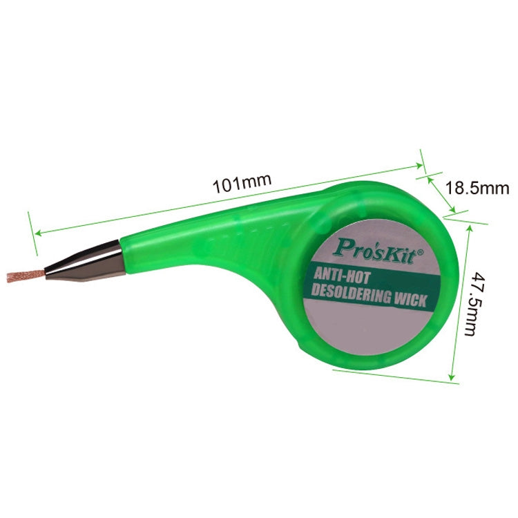 ProsKit Anti-Verbrühungs-Entlötlitze, DP-033A 2mx1,5mm