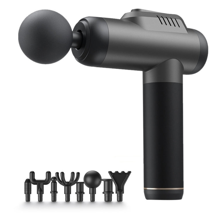 Muscles Relax Massager Fitness Equipment Fascia Gun, Professional Model (Black), Storage Model (Black), Flagship Model (6 Gears Gray), Flagship Upgrade (6 Gears Gray)