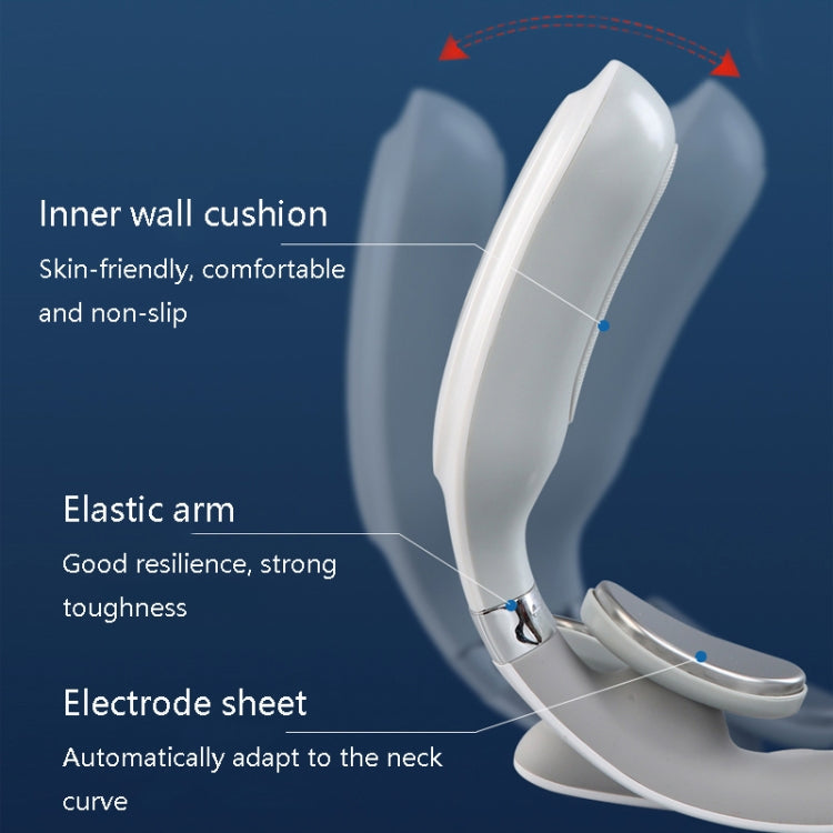 H62 Intelligent Pulse Multi-Function Neck Instrument Charging Neck Massage Device, H62