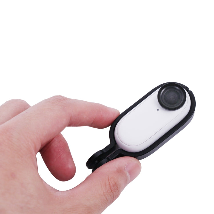 Sunnylife TY-Q9266 Halterung Stabilisator Fahrradclip mit Schraube für DJI, Insta360, GoPro und andere Action-Kameras, Kamerarahmenadapter, Rucksackclip, Stativ