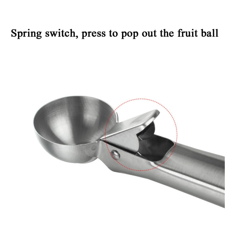 Stainless Steel Ice Cream Spoon Dessert Spoon Ice Cream Scooper, 4 PCS Stainless Steel