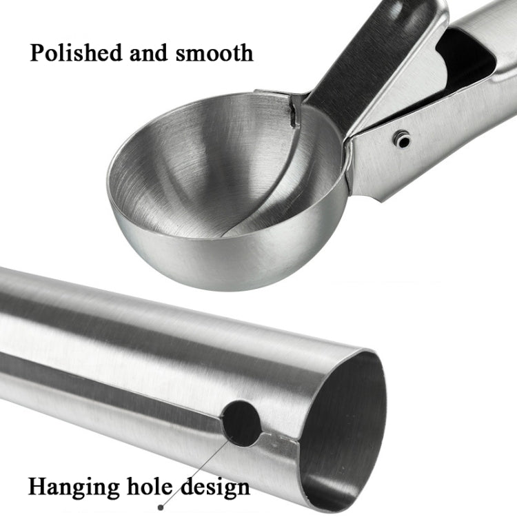 Stainless Steel Ice Cream Spoon Dessert Spoon Ice Cream Scooper, 4 PCS Stainless Steel