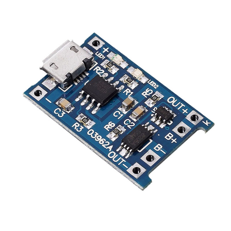 10 Stk. HW-107 5V 1A Micro-USB-Akkulademodul (1A Lithium-Akku mit Schutz)