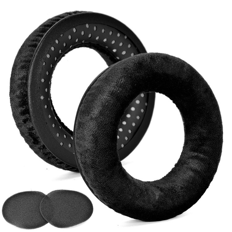 2 Stück Ohrenschützer-Bezug für Beyerdynamic DT990 / DT880 / DT770 Pro, (Schwarz), (Grau), (Kopfbügelbezug)