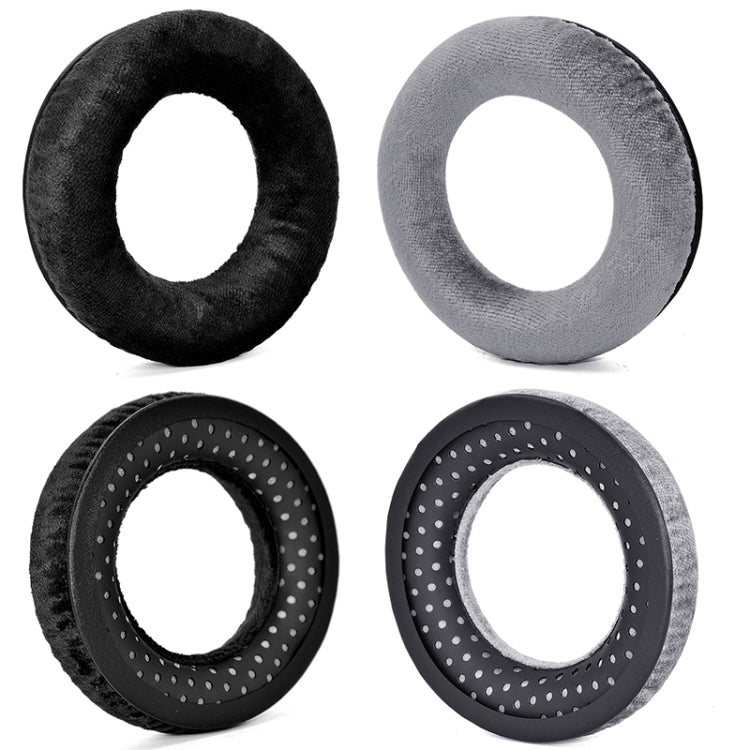 2 Stück Ohrenschützer-Bezug für Beyerdynamic DT990 / DT880 / DT770 Pro, (Schwarz), (Grau), (Kopfbügelbezug)