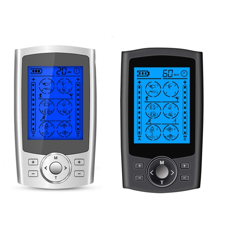 24-Mode Digital Electronic Pulse Massager Intelligent Whole Body Physical Therapy Meridian Massager, US Plug, EU Plug, AU Plug, UK Plug