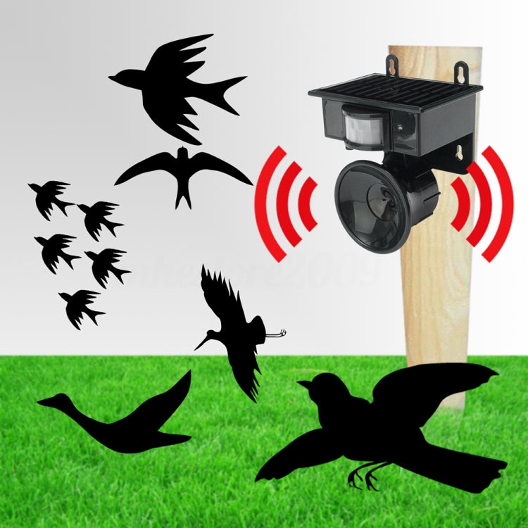NY-2002 Solar Ultrasonic Mouse Repeller Animal Repeller Outdoor Waterproof Bird Repeller, NY-2002