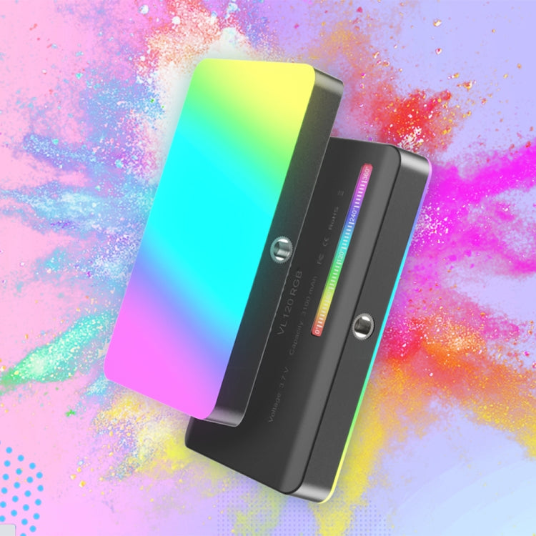 Ulanzi VL120 RGB Full Color RGB SLR Camera Photography Live Photo Video Small Light, VL120 RGB