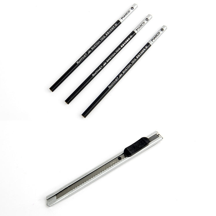 29 PCS / Set MARCO Beginner Sketch Set Sketching Tools, MARCO Sketch Set