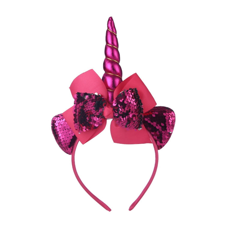 2 PCS F036 Cartoon Headband Children Birthday Festival Party Hair Accessories, Golden, Rose Red, White 1, Colorful, Blue, Pink