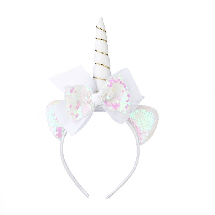 2 PCS F036 Cartoon Headband Children Birthday Festival Party Hair Accessories, Golden, Rose Red, White 1, Colorful, Blue, Pink