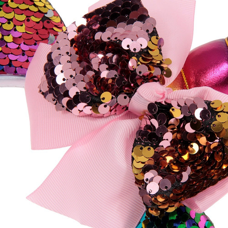 2 PCS F036 Cartoon Headband Children Birthday Festival Party Hair Accessories, Golden, Rose Red, White 1, Colorful, Blue, Pink