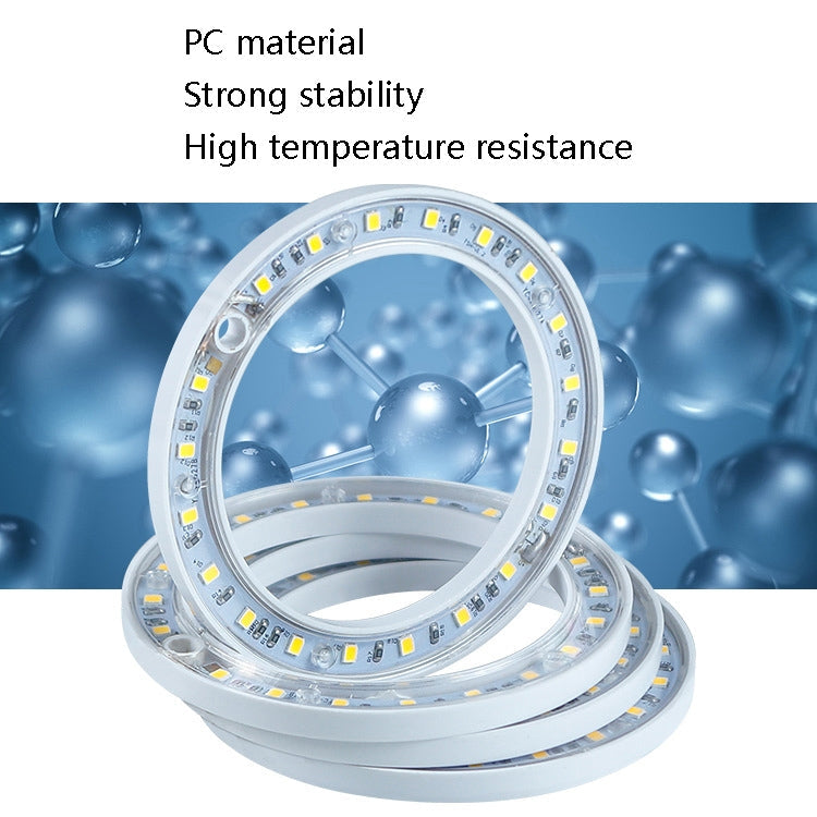 LED Plant Growth Lamp Full Spectroscopy Intelligent Timing Indoor Fill Light Ring Plant Lamp, Power: Two Head(Sunshine)