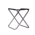 Outdoor Portable Camping Folding Chair 7075 Aluminum Alloy Fishing Barbecue Stool, Size: 24.5x22.5x27cm, Camping Folding Chair (Silver Gray), Camping Folding Chair (Gold), Camping Folding Chair (Red), Camping Folding Chair (Blue)