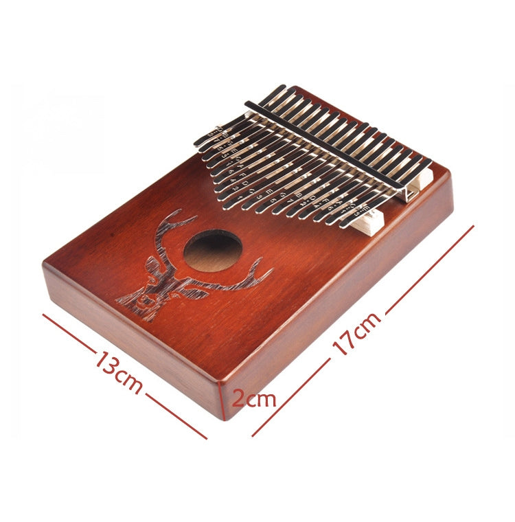 17-Key Retro Kalimba Thumb Piano – Acacia Wood Finger Piano