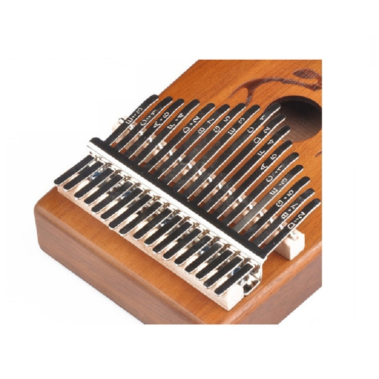 17-Key Retro Kalimba Thumb Piano – Acacia Wood Finger Piano