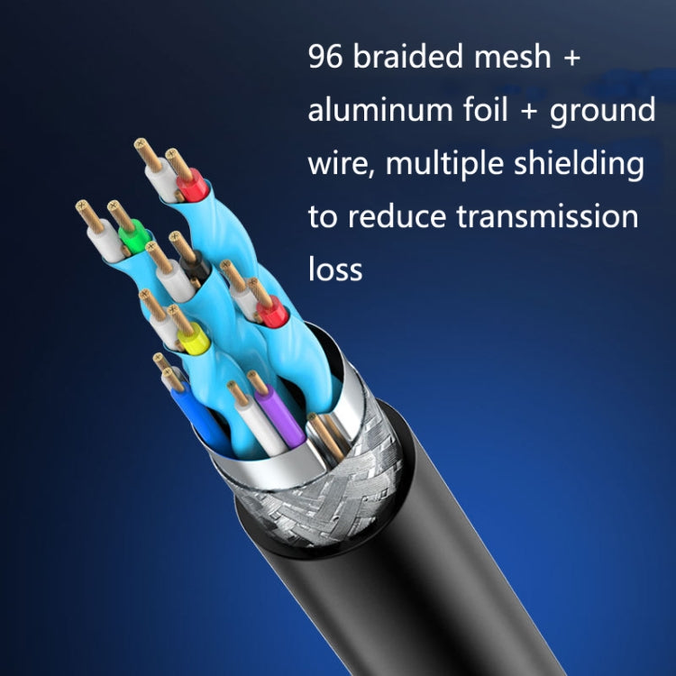 Jasoz High-Definition Projector Computer Video Cable Oxygen-Free Copper Core, Cable Length: 2m