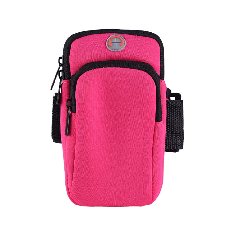 Phone Arm Bag Set Fitness Armband Wrist Bag for Men & Women Outdoor Sports Mobile Holder up to 6.5 Inch Anti-Slip Adjustable Running Pouch