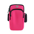 Phone Arm Bag Set Fitness Armband Wrist Bag for Men & Women Outdoor Sports Mobile Holder up to 6.5 Inch Anti-Slip Adjustable Running Pouch