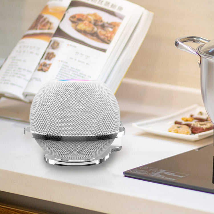 JP02Y Wand- / Tischhalterung aus Acryl für Apple HomePod Mini, für Apple HomePod Mini