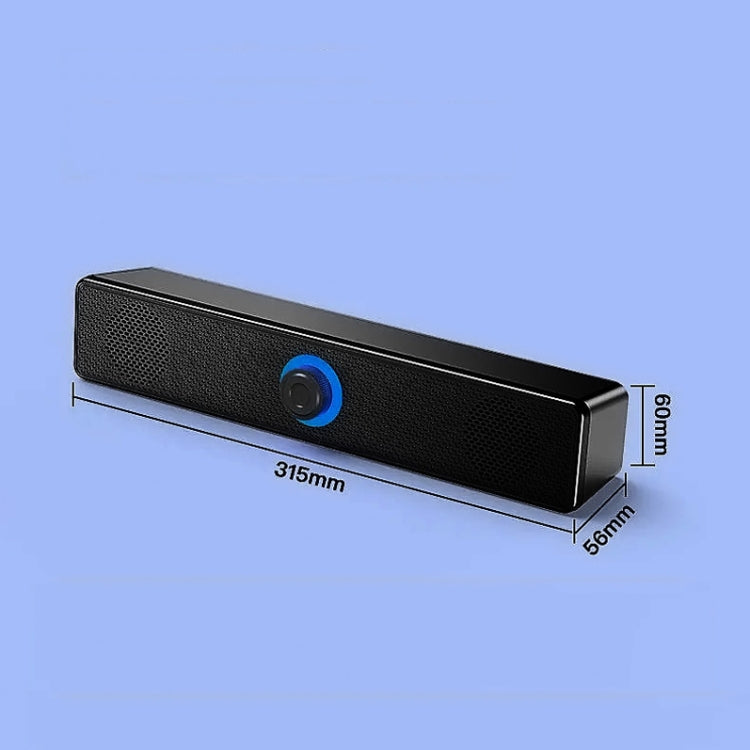LeerFel Langer kabelgebundener Computer-Lautsprecher, Heavy Wellness Computer-Multimedia-Audio, 350TS (mit Bluetooth), 350T (ohne Bluetooth)