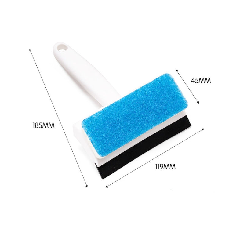 Bathroom Wall Cleaning Brush Glass Window Mirror Wiper Household Scrubber White