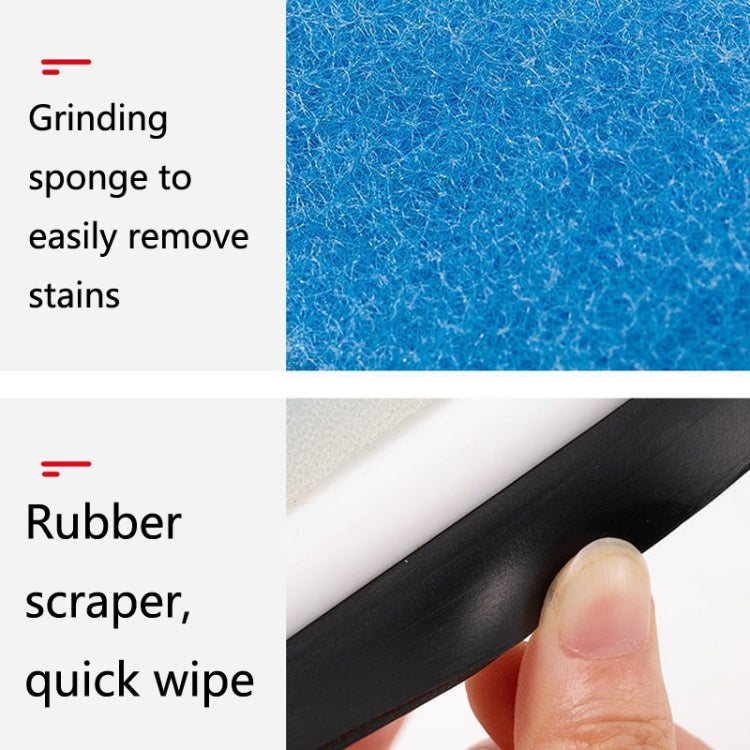 Bathroom Wall Cleaning Brush Glass Window Mirror Wiper Household Scrubber White